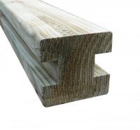 Pièces de construction au détail Poteau intermédiaire R42x3500x140x140